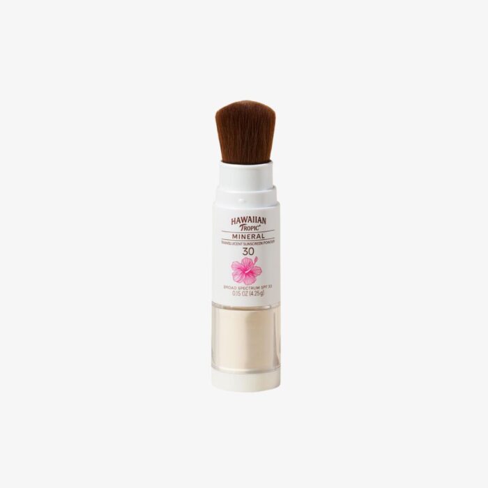 Hawaiian Tropic Mineral Powder Sunscreen Brush