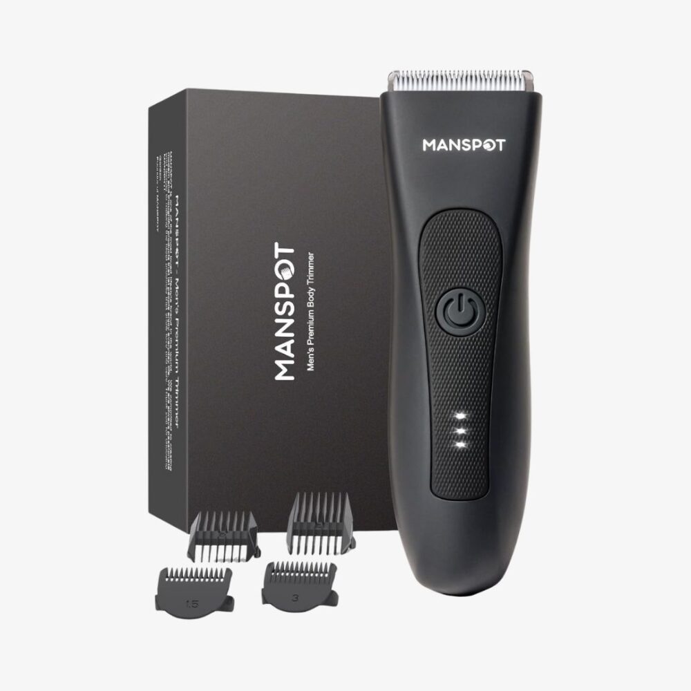MANSPOT Manscape Groin & Body Hair Trimmer for Men